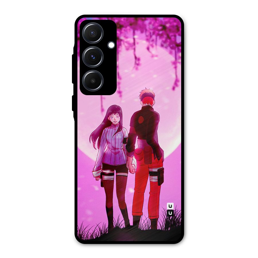 Hinata Holding Hand Metal Back Case for Galaxy A55