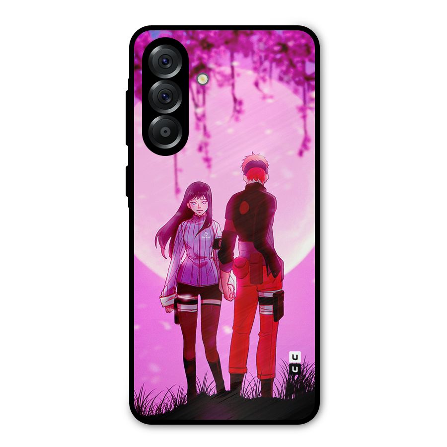 Hinata Holding Hand Metal Back Case for Galaxy A56