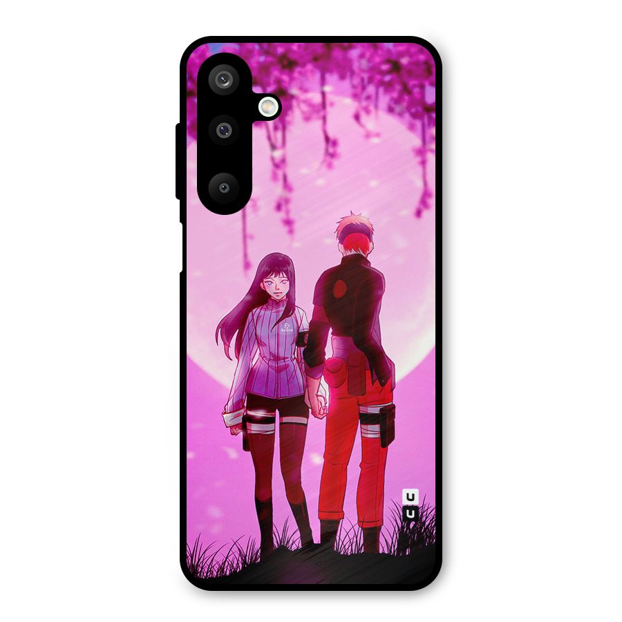 Hinata Holding Hand Metal Back Case for Galaxy M16