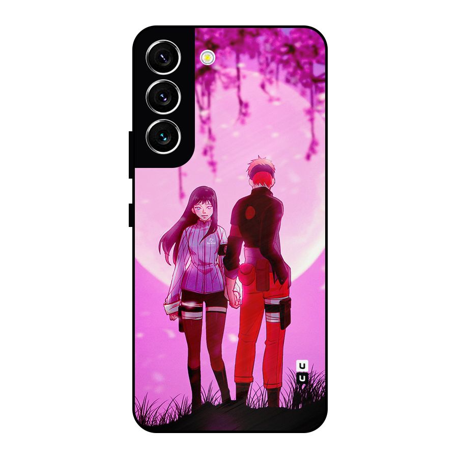 Hinata Holding Hand Metal Back Case for Galaxy S22 5G