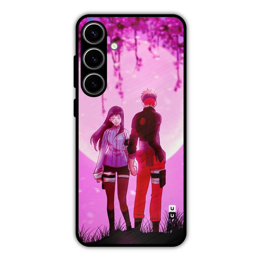Hinata Holding Hand Metal Back Case for Galaxy S24 Plus