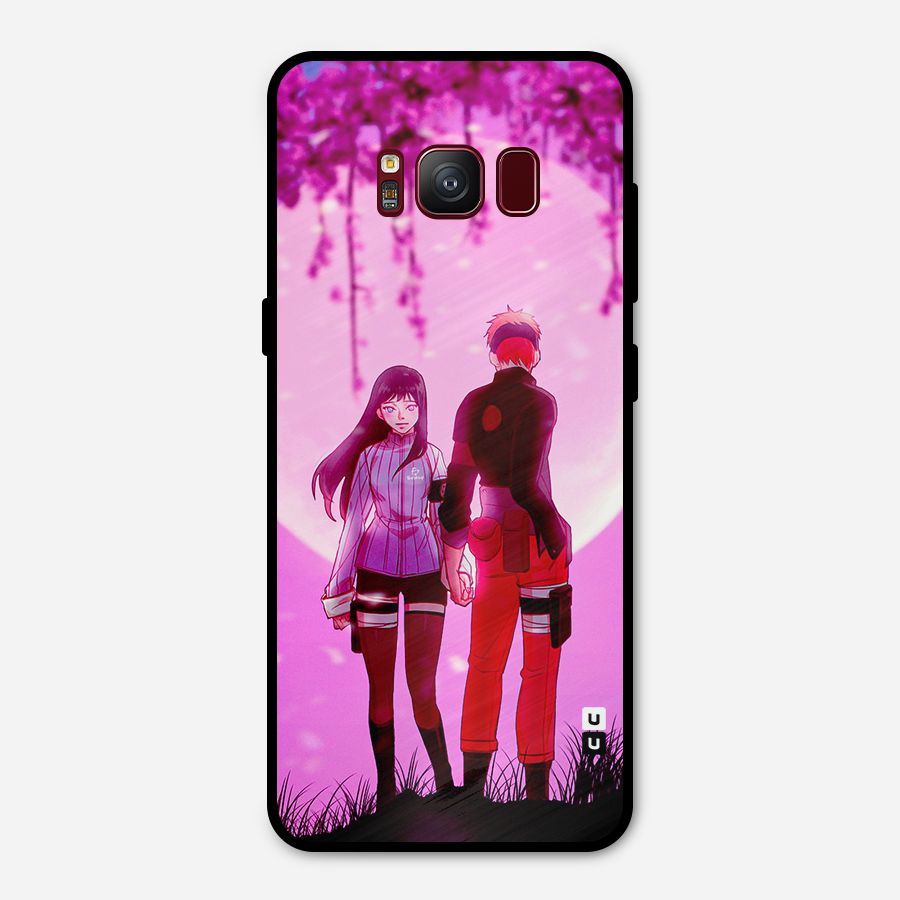 Hinata Holding Hand Metal Back Case for Galaxy S8