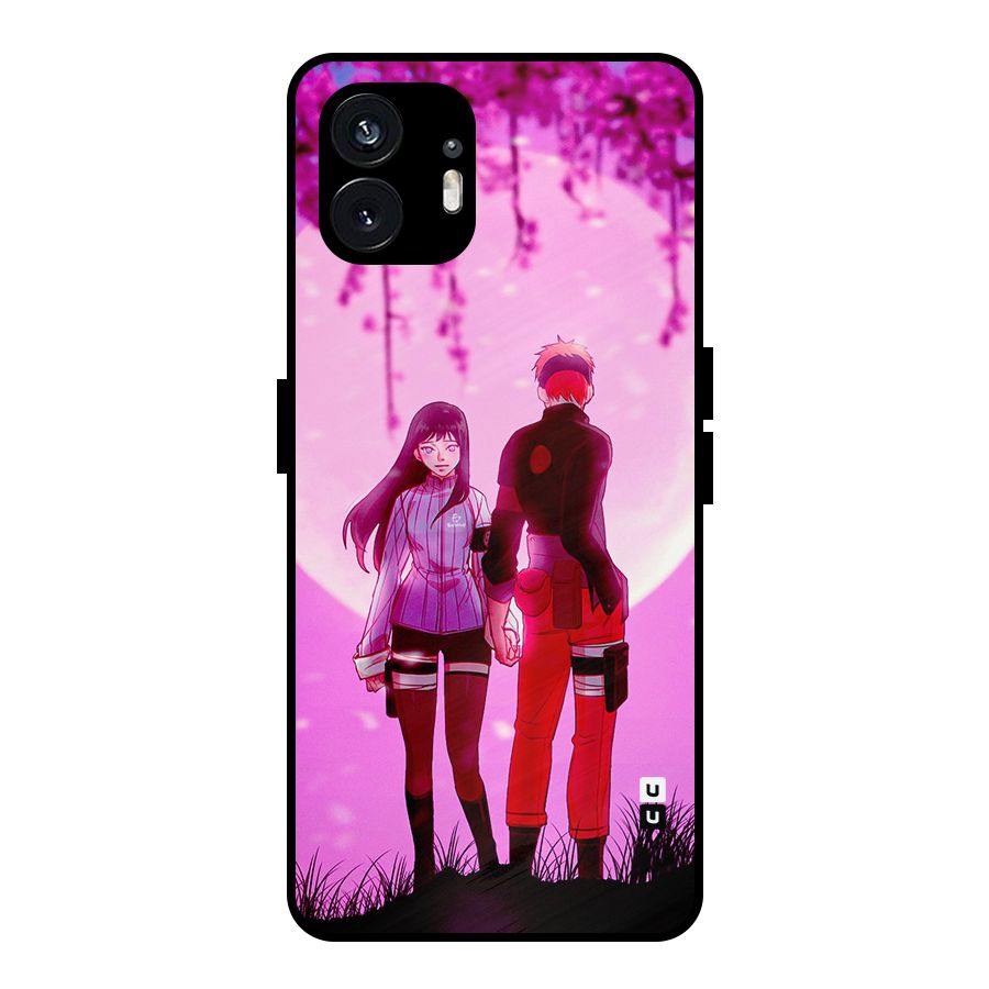 Hinata Holding Hand Metal Back Case for Nothing Phone 2