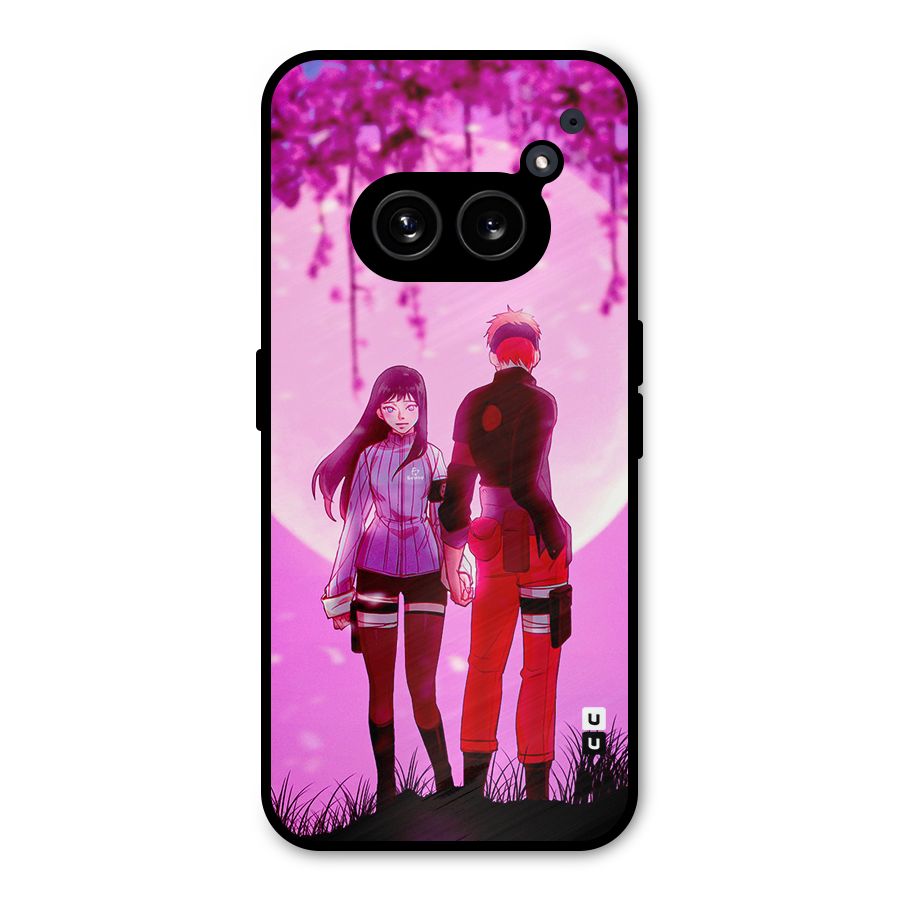 Hinata Holding Hand Metal Back Case for Nothing Phone 2a Plus