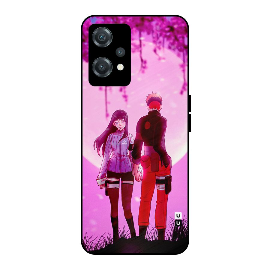 Hinata Holding Hand Metal Back Case for OnePlus Nord CE 2 Lite 5G
