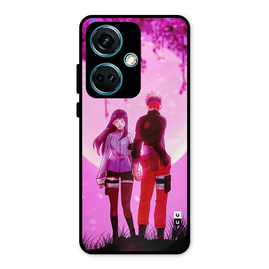 Hinata Holding Hand Metal Back Case for OnePlus Nord CE 3 5G