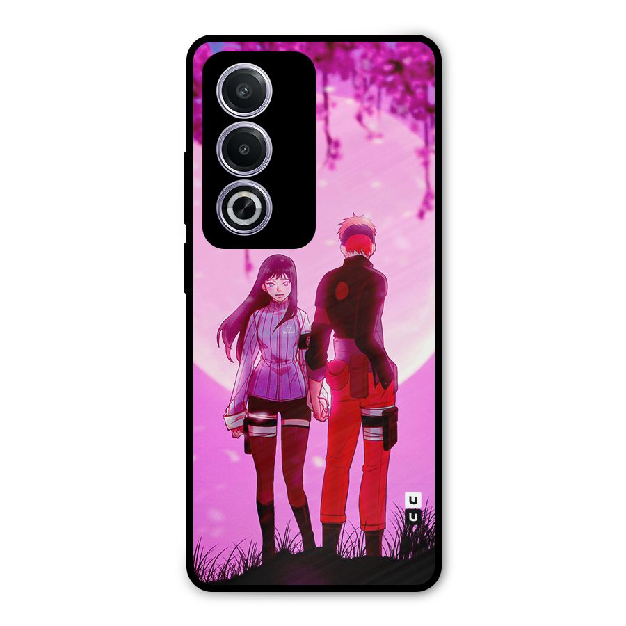 Hinata Holding Hand Metal Back Case for Oppo A3 Pro