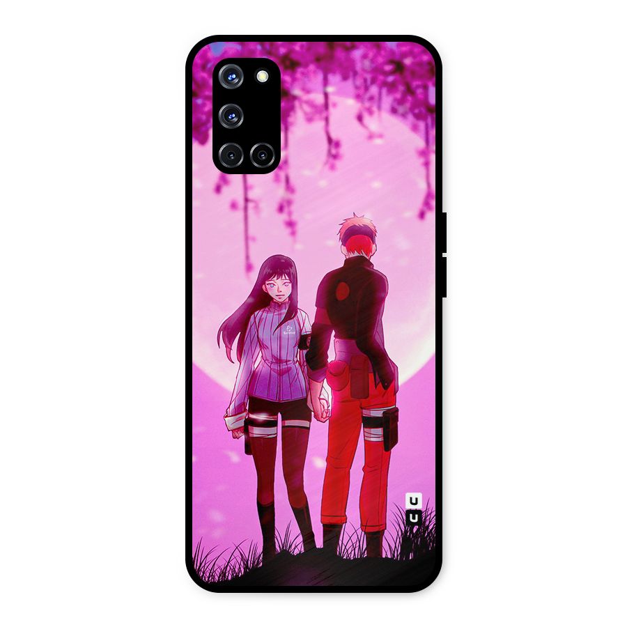 Hinata Holding Hand Metal Back Case for Oppo A52