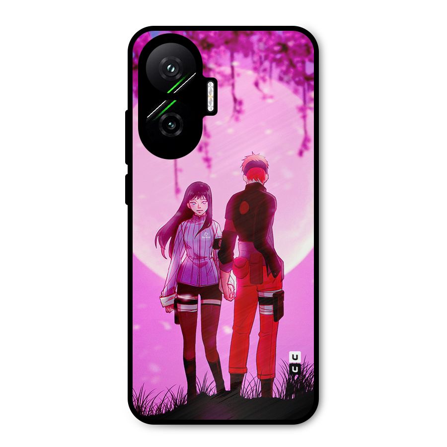 Hinata Holding Hand Metal Back Case for Poco F7