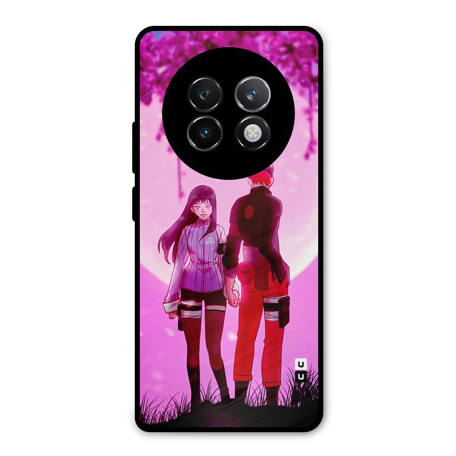 Hinata Holding Hand Metal Back Case for Realme 13 Plus