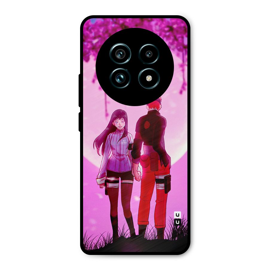 Hinata Holding Hand Metal Back Case for Realme 13 Pro Plus