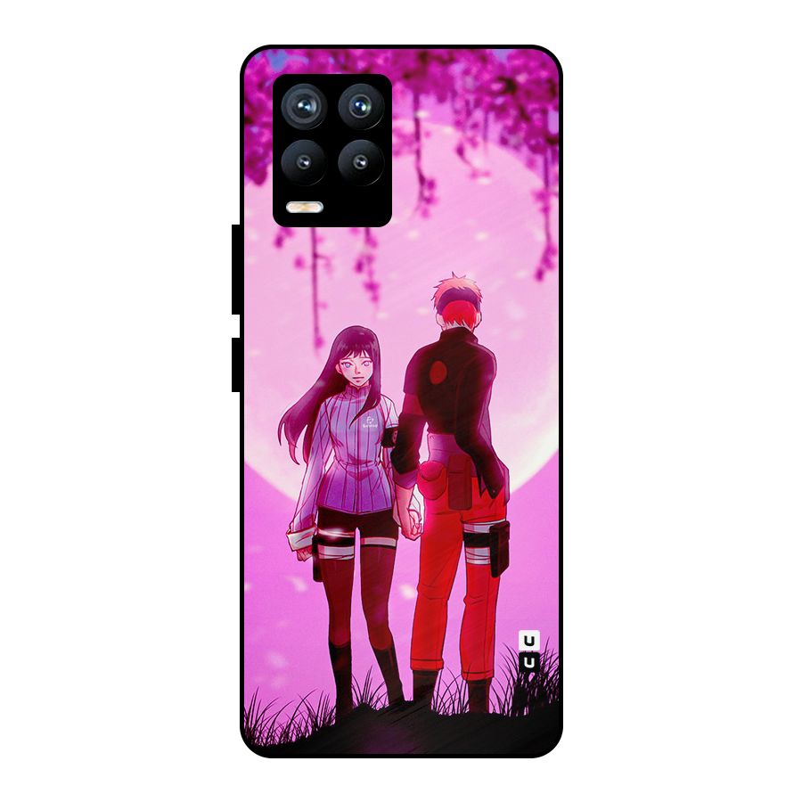 Hinata Holding Hand Metal Back Case for Realme 8 Pro