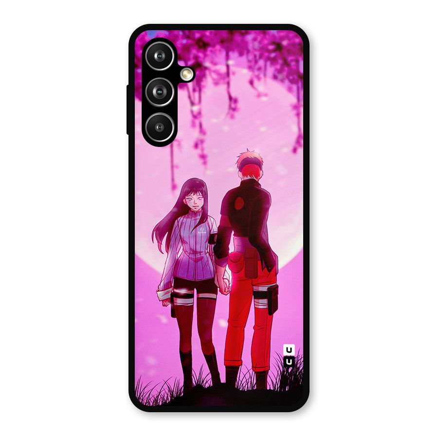 Hinata Holding Hand Metal Back Case for Samsung Galaxy M54
