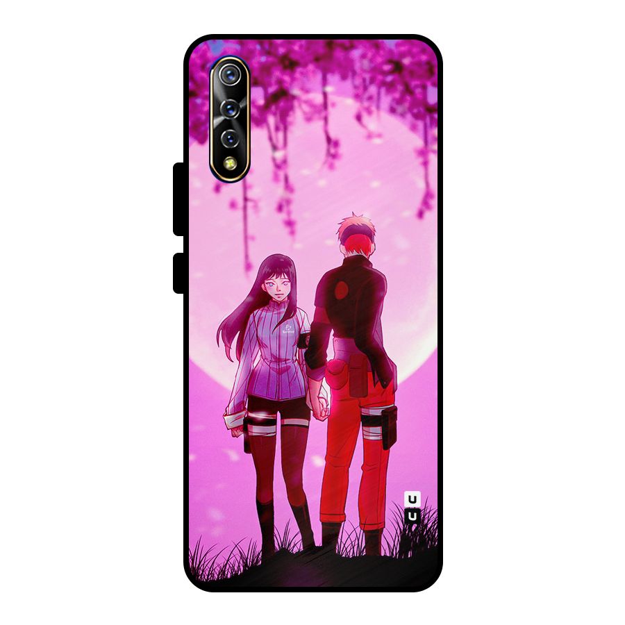 Hinata Holding Hand Metal Back Case for Vivo S1
