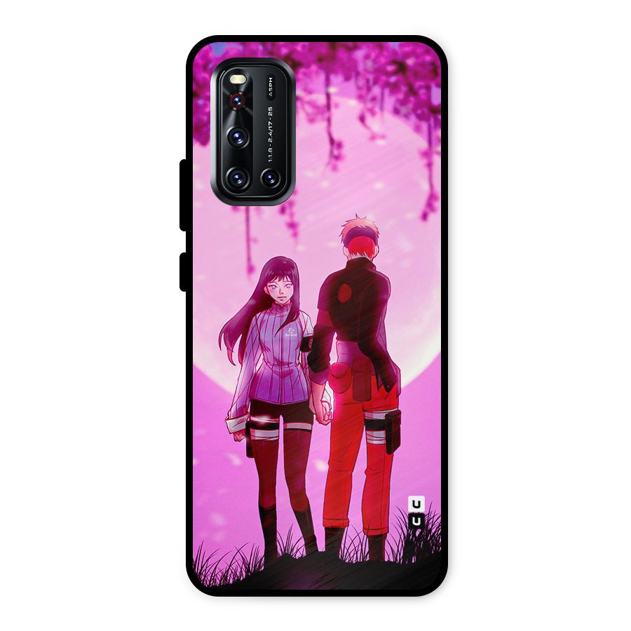 Hinata Holding Hand Metal Back Case for Vivo V19