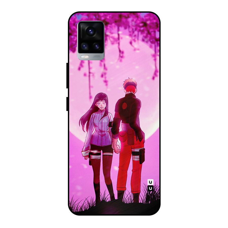 Hinata Holding Hand Metal Back Case for Vivo V20