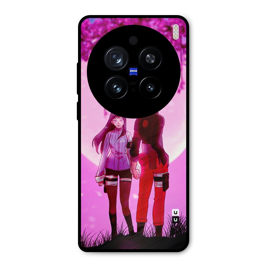 Hinata Holding Hand Metal Back Case for Vivo X200 Pro