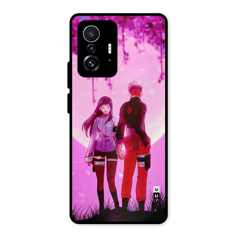 Hinata Holding Hand Metal Back Case for Xiaomi 11T Pro