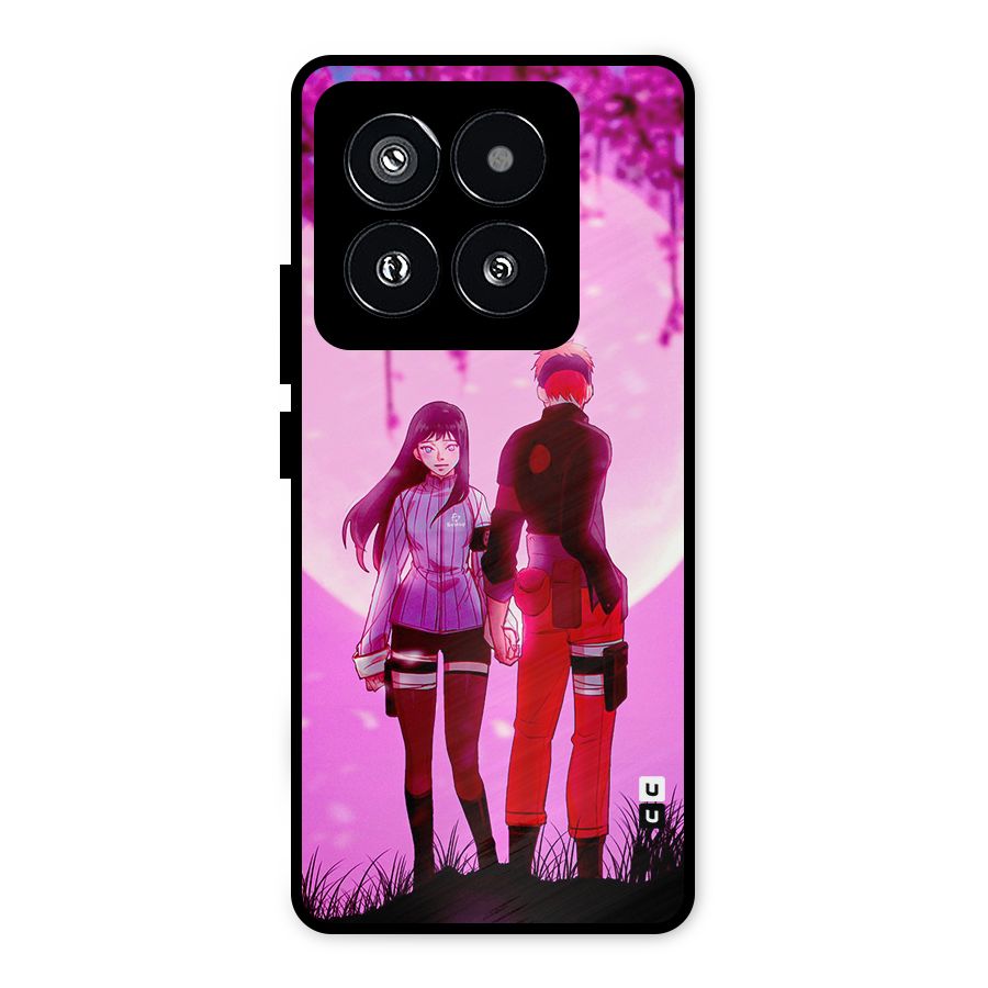 Hinata Holding Hand Metal Back Case for Xiaomi 14 Pro