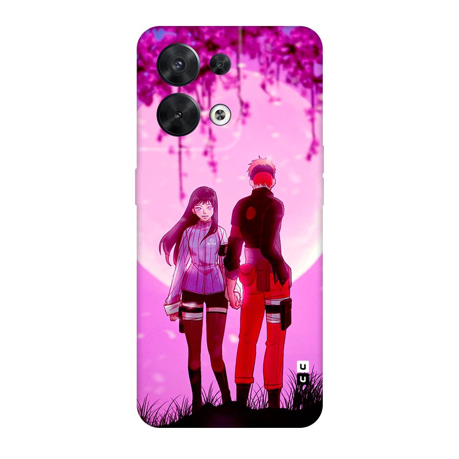 Hinata Holding Hand Original Polycarbonate Back Case for Oppo Reno8 5G