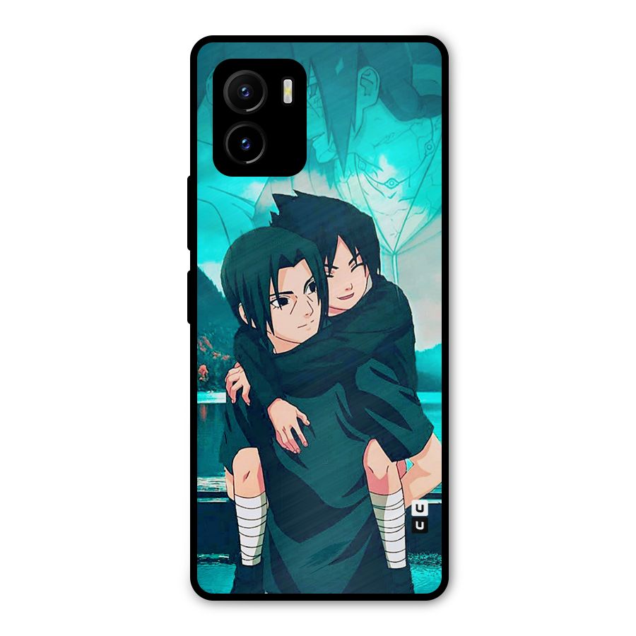 Hinata Hop Metal Back Case for Vivo Y15s