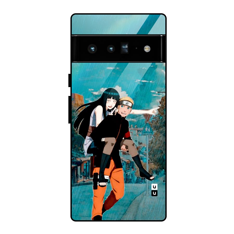 Hinata Hop Rain Glass Back Case for Google Pixel 6 Pro