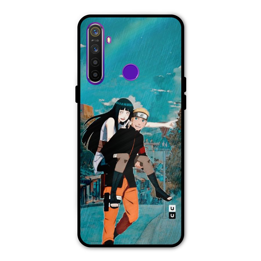 Hinata Hop Rain Glass Back Case for Realme 5s