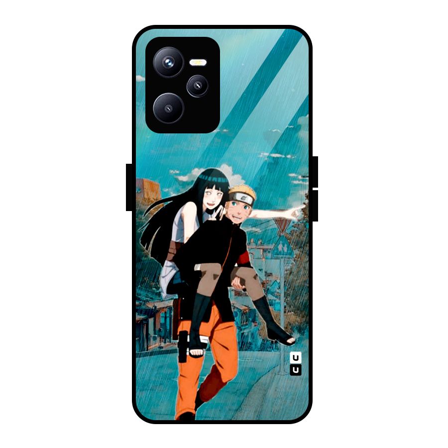 Hinata Hop Rain Glass Back Case for Realme C35