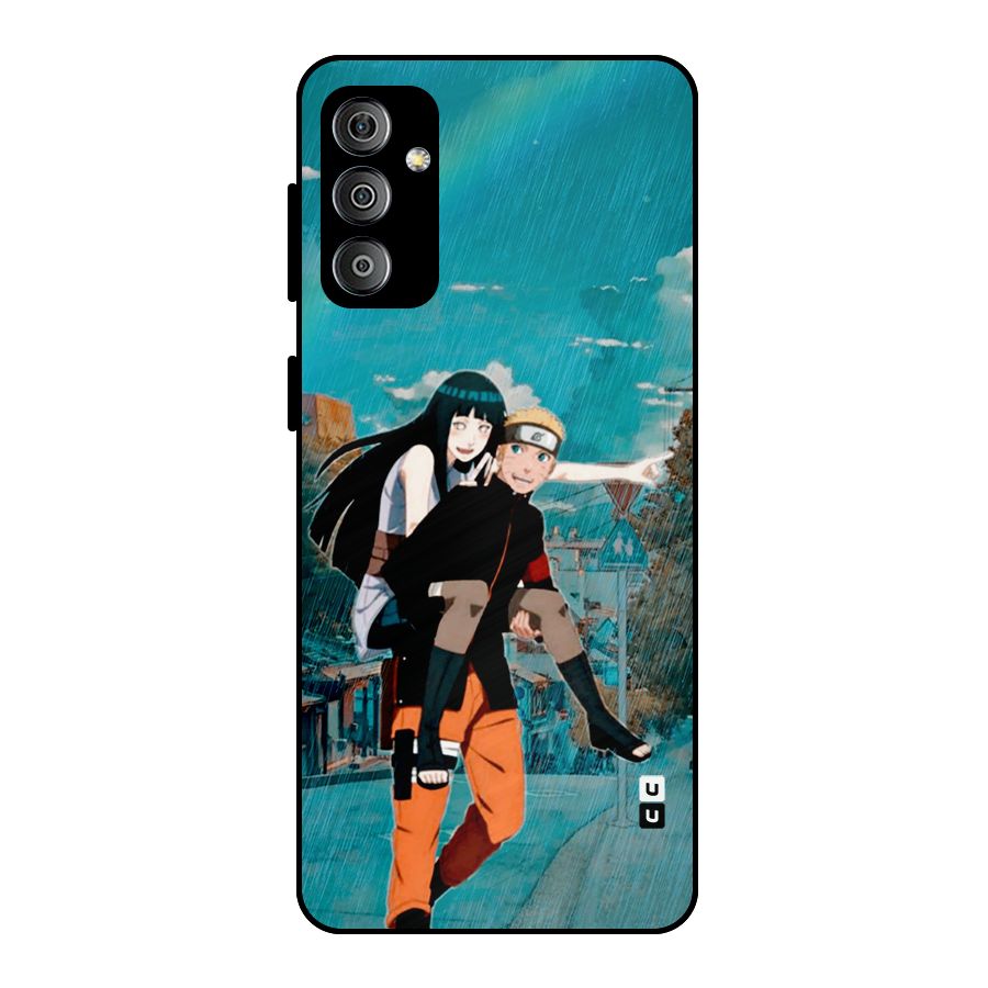 Hinata Hop Rain Metal Back Case for Galaxy F23