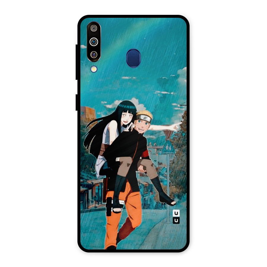 Hinata Hop Rain Metal Back Case for Galaxy M30