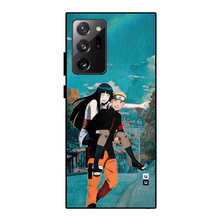 Hinata Hop Rain Metal Back Case for Galaxy Note 20 Ultra 5G