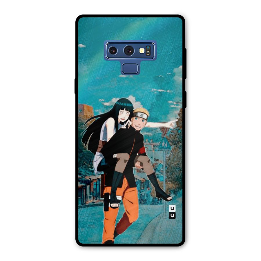 Hinata Hop Rain Metal Back Case for Galaxy Note 9