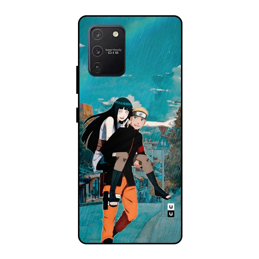 Hinata Hop Rain Metal Back Case for Galaxy S10 Lite