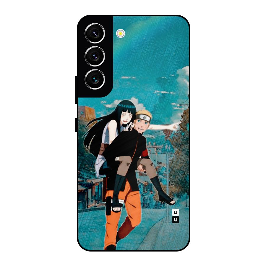 Hinata Hop Rain Metal Back Case for Galaxy S22 5G
