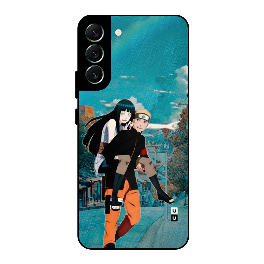 Hinata Hop Rain Metal Back Case for Galaxy S22 Plus 5G