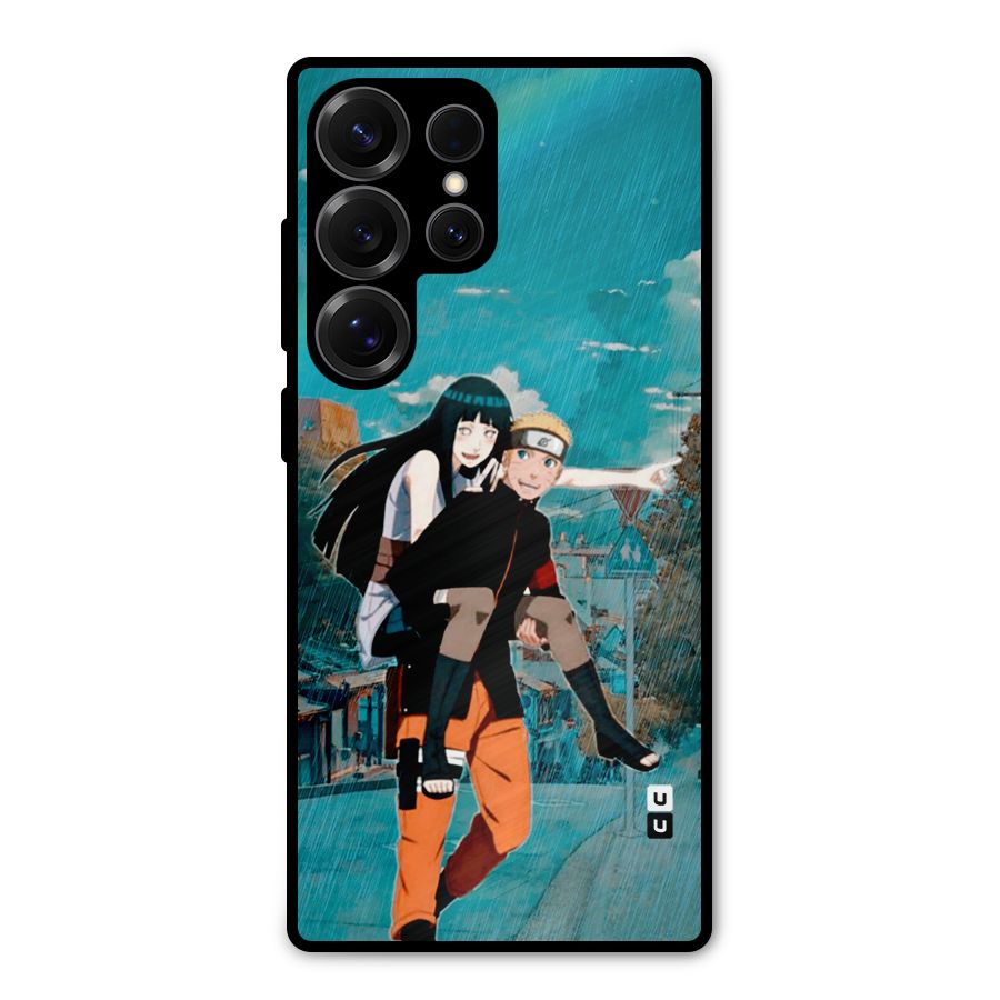 Hinata Hop Rain Metal Back Case for Galaxy S25 Ultra
