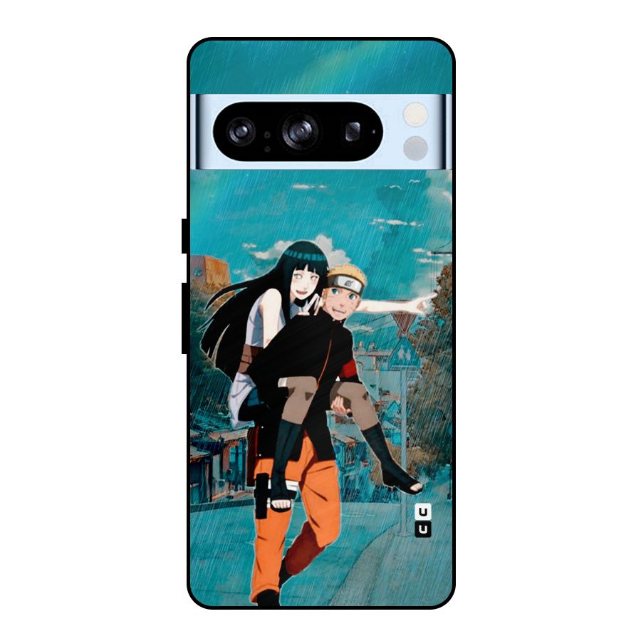 Hinata Hop Rain Metal Back Case for Google Pixel 8 Pro