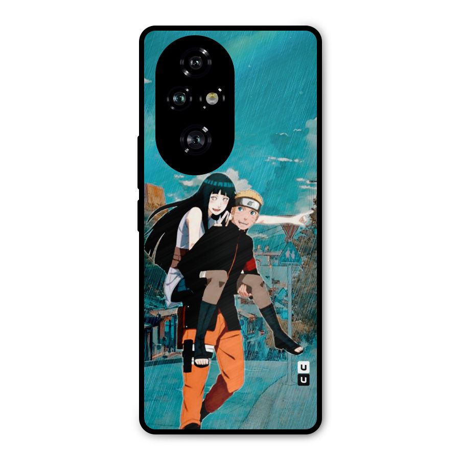 Hinata Hop Rain Metal Back Case for Honor 200 Pro