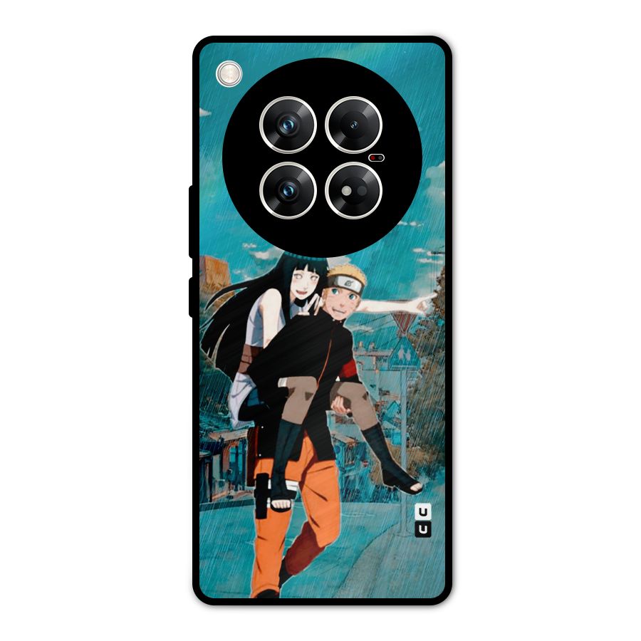 Hinata Hop Rain Metal Back Case for Infinix Zero 40 5G