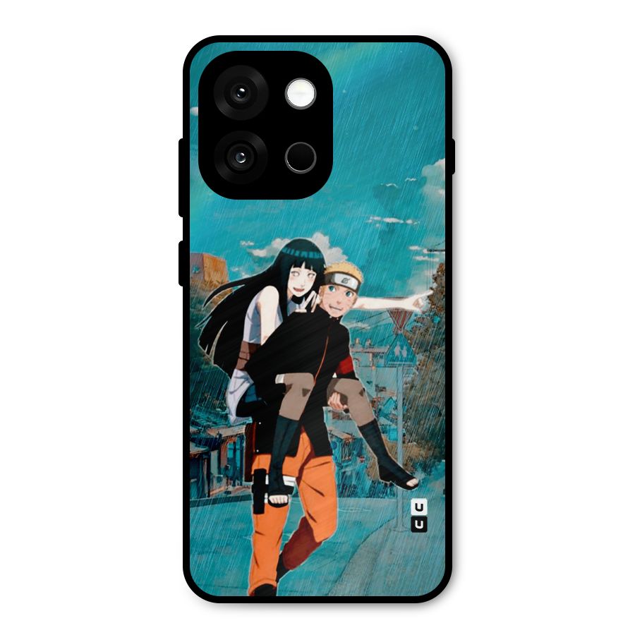 Hinata Hop Rain Metal Back Case for OnePlus 13s