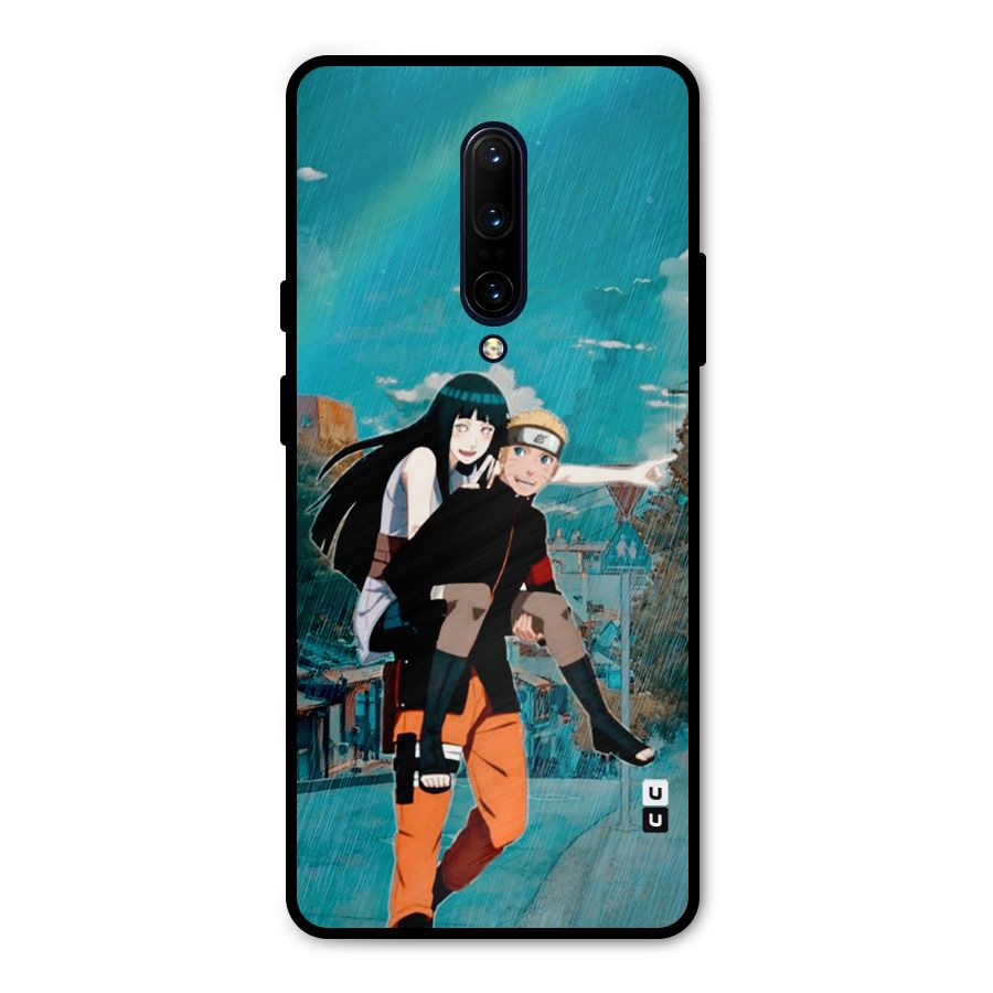 Hinata Hop Rain Metal Back Case for OnePlus 7 Pro