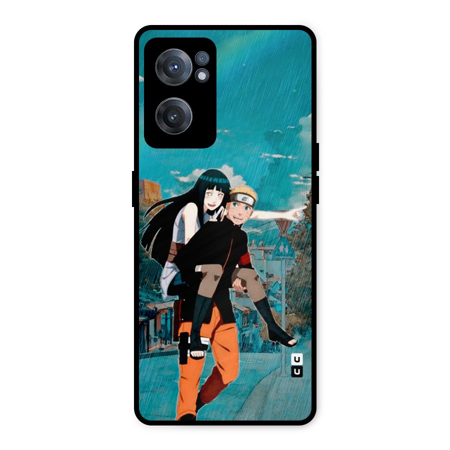 Hinata Hop Rain Metal Back Case for OnePlus Nord CE 2 5G
