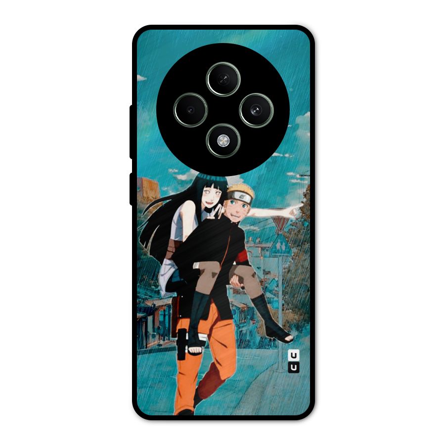 Hinata Hop Rain Metal Back Case for Oppo F27