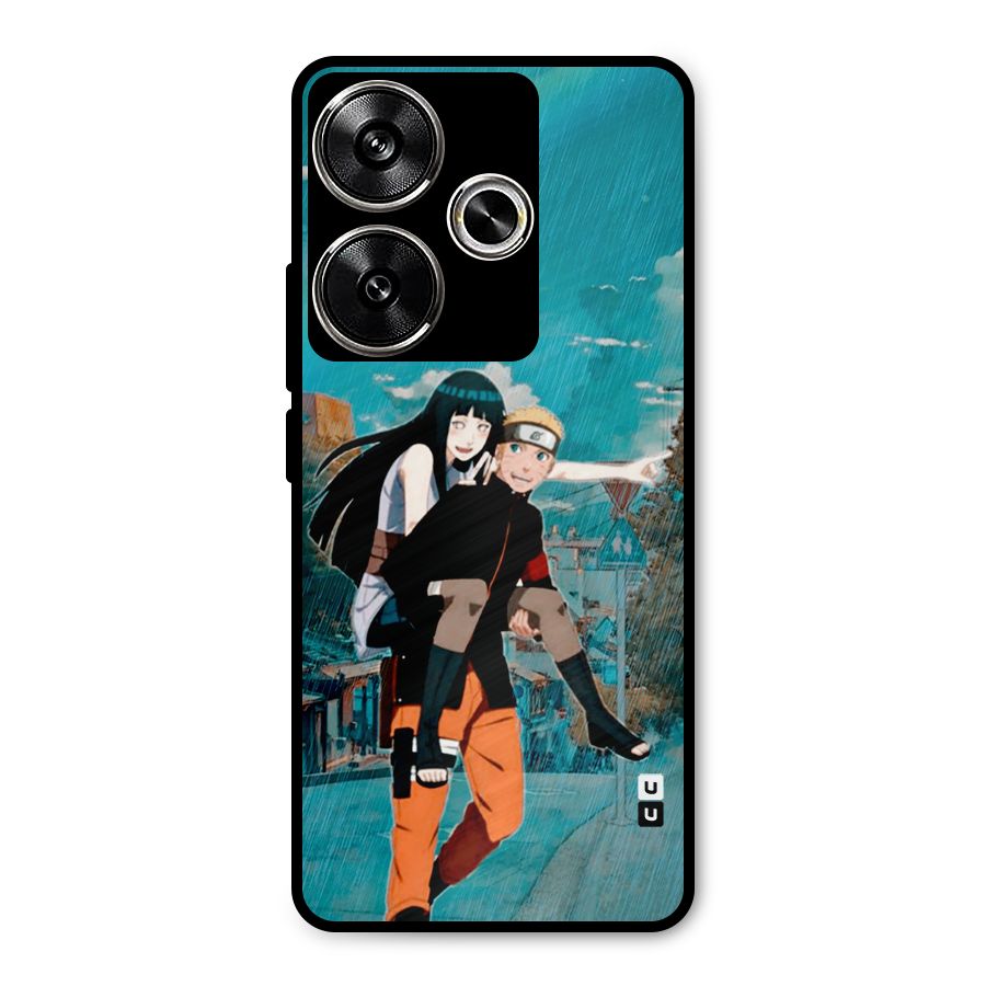 Hinata Hop Rain Metal Back Case for Poco F6