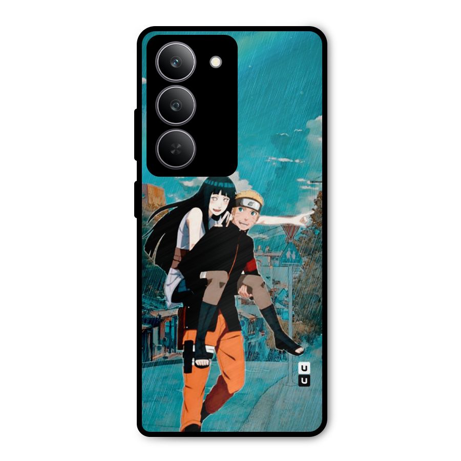 Hinata Hop Rain Metal Back Case for Realme 14x