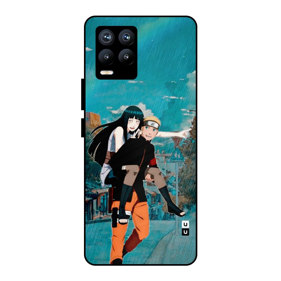 Hinata Hop Rain Metal Back Case for Realme 8 Pro