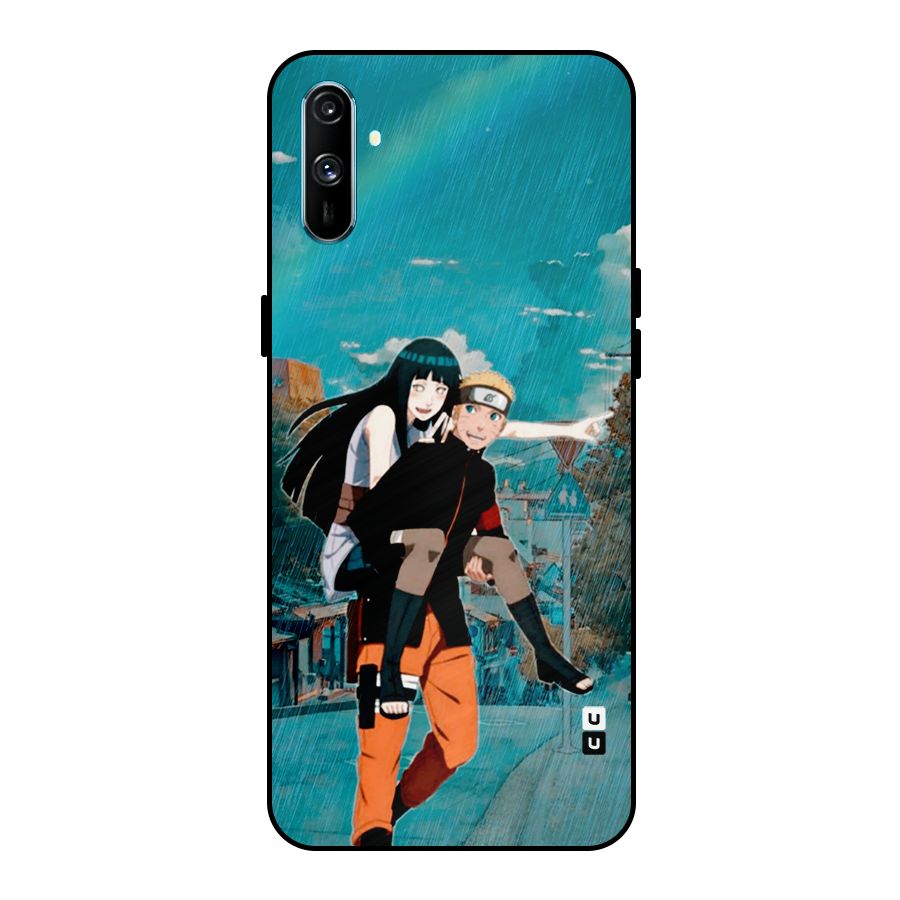Hinata Hop Rain Metal Back Case for Realme C3