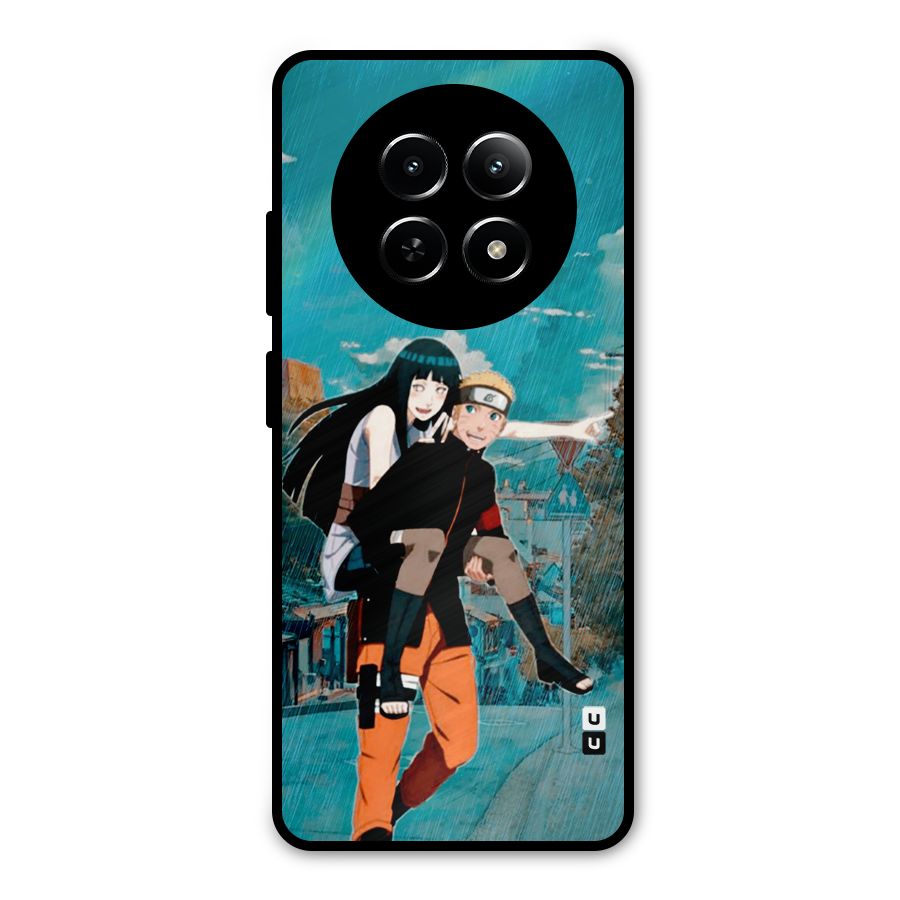 Hinata Hop Rain Metal Back Case for Realme Narzo N65