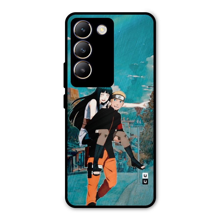 Hinata Hop Rain Metal Back Case for Vivo Y200e
