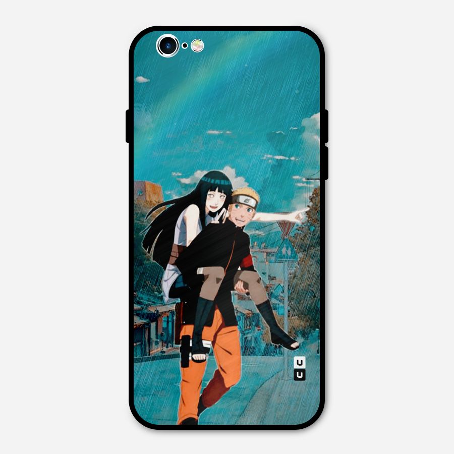 Hinata Hop Rain Metal Back Case for iPhone 6 6s